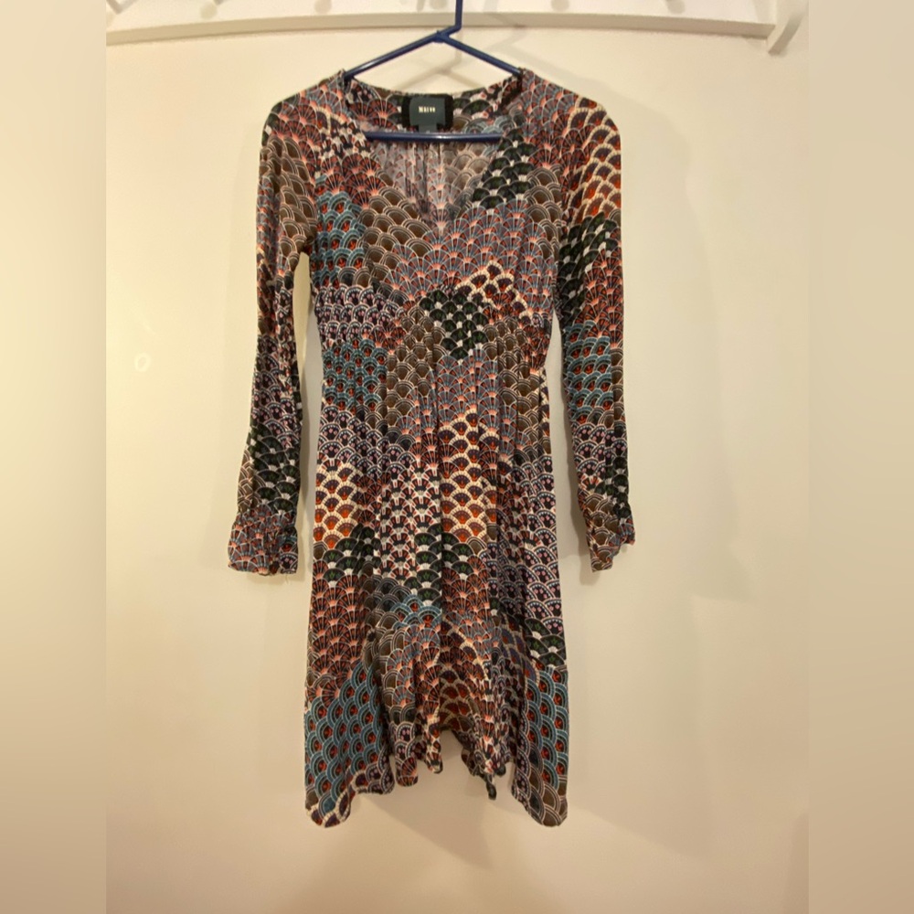 Anthropologie Maeve Monaco Scallop Dress